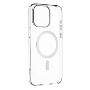 Чехол-накладка Synora Mag Clear Case для iPhone 14 Pro Max, полиуретан, прозрачный
