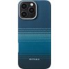 Чехол-накладка Pitaka Tactile Woven Moonrise для iPhone 16 Pro Max, арамид (кевлар), голубой