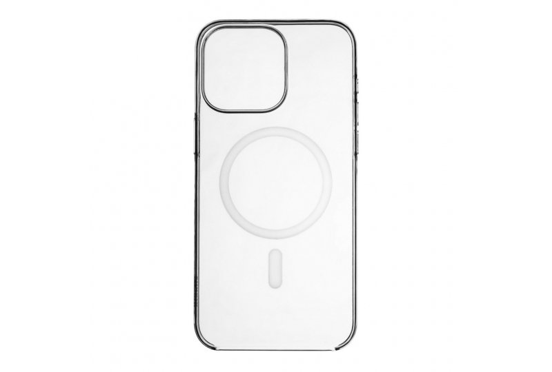 Чехол-накладка Asynora Mag Clear Case для iPhone 15 Pro, полиуретан, прозрачный