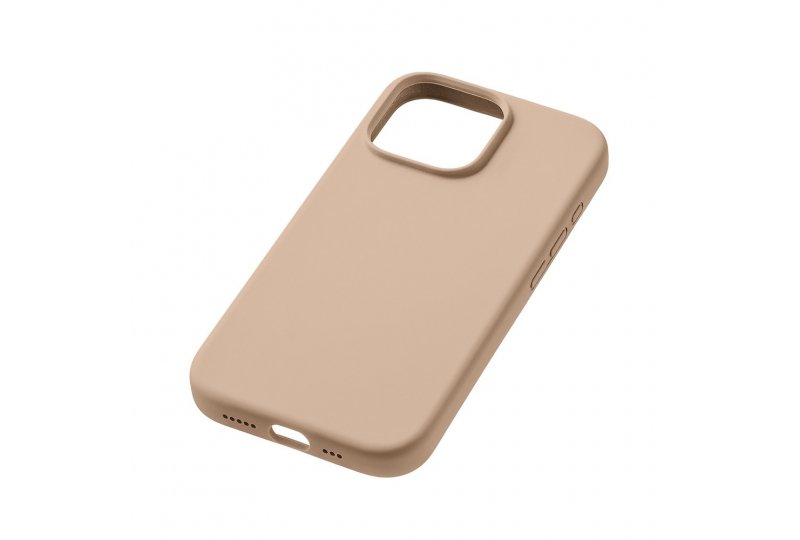 Чехол-накладка uBear Touch Mag Case для iPhone 16 Pro Max, силикон, латте