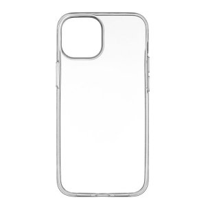 Чехол-накладка uBear Tone case для iPhone 13 mini, полиуретан, прозрачный