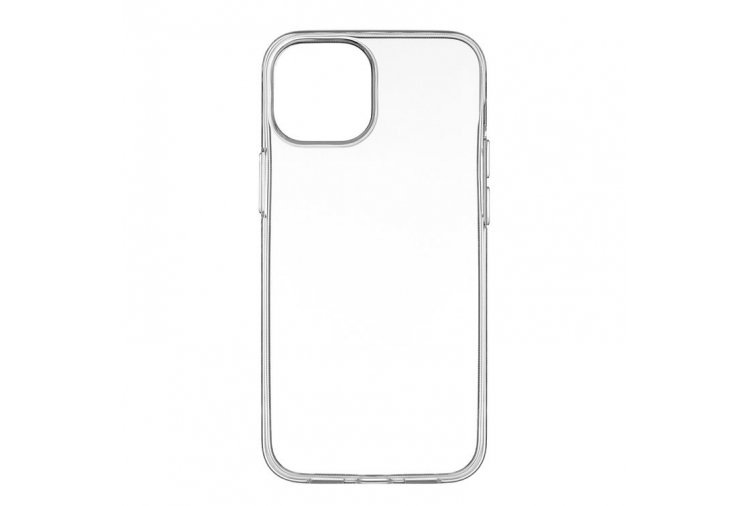 Чехол-накладка uBear Tone case для iPhone 13 mini, полиуретан, прозрачный