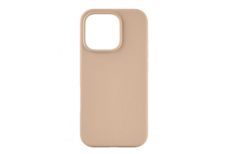 Чехол-накладка uBear Touch Mag Case для iPhone 16 Pro, силикон, латте