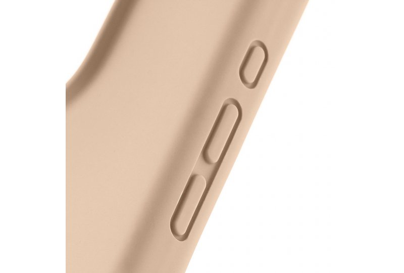Чехол-накладка uBear Touch Mag Case для iPhone 16 Pro Max, силикон, латте