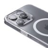 Чехол-накладка Asynora Mag Clear Case для iPhone 15 Pro, полиуретан, прозрачный