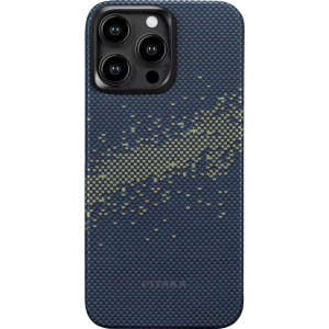Чехол-накладка Pitaka StarPeak MagEZ 4 Milky Way Galaxy для iPhone 15 Pro Max, кевлар