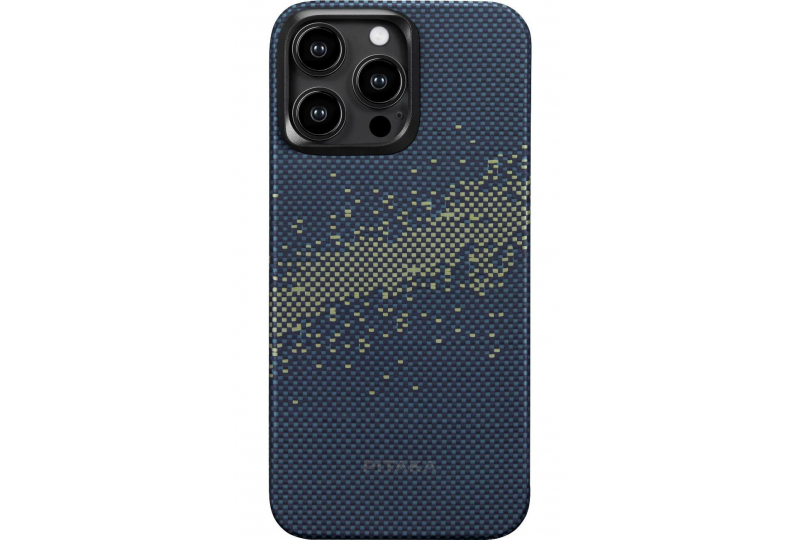 Чехол-накладка Pitaka StarPeak MagEZ 4 Milky Way Galaxy для iPhone 15 Pro Max, кевлар