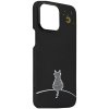 Чехол-накладка Asynora Magnetic aramid fiber cat для iPhone 15 Pro Max, кевлар, цветной