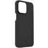 Чехол-накладка Asynora Magnetic aramid fiber для iPhone 15 Pro Max, кевлар, черный
