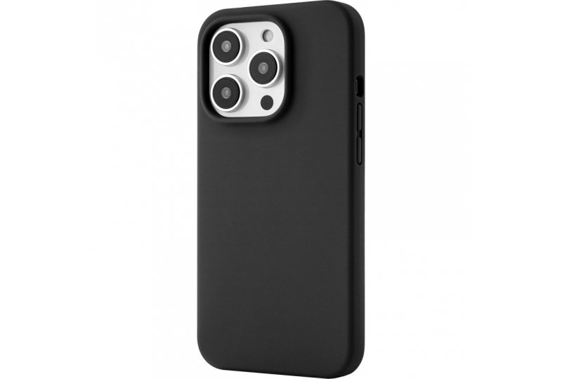 Чехол-накладка uBear Touch Mag Case для iPhone 14 Pro, силикон, черный