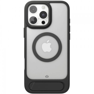 Чехол-накладка VLP Reels Case для iPhone 16 Pro, поликарбонат, черный