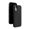 Чехол-накладка VLP Aster Case для iPhone 16, силикон, черный