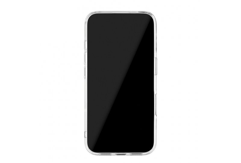 Чехол-накладка uBear Real Mag Case для iPhone 16 Pro, полиуретан, прозрачный