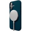 Чехол-накладка VLP Aster Case для iPhone 16, силикон, темно-синий