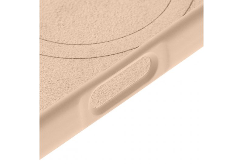 Чехол-накладка uBear Touch Mag Case для iPhone 16 Pro Max, силикон, латте