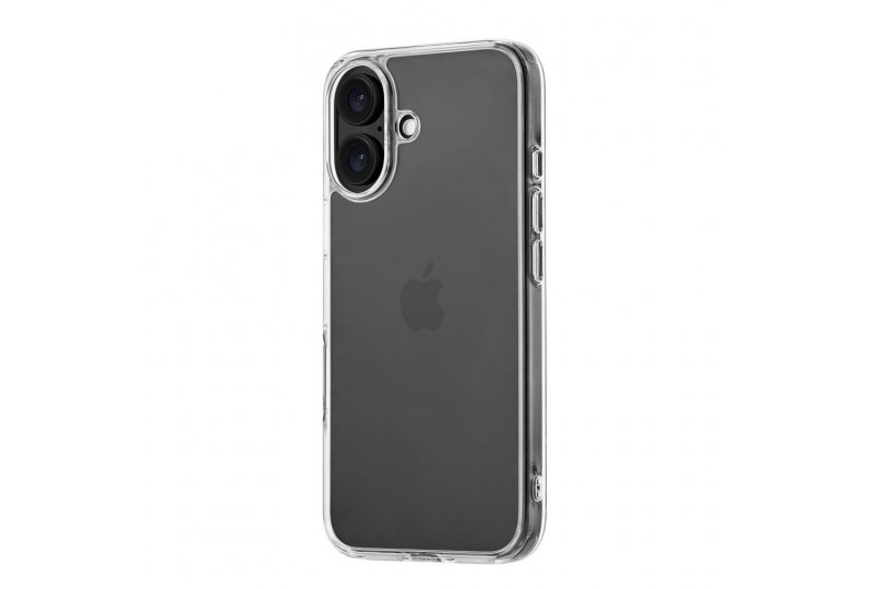 Чехол-накладка uBear Real Mag Case для iPhone 16 Pro, полиуретан, прозрачный