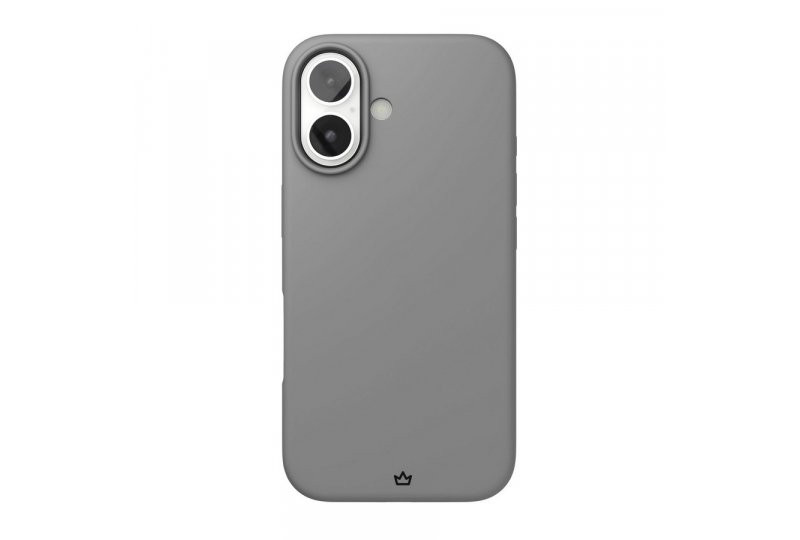 Чехол-накладка VLP Aster Case для iPhone 16, силикон, серый