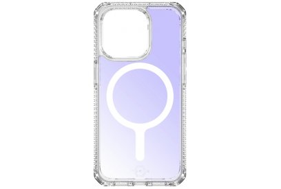Чехол-накладка Itskins Hybrid R Iridescent MagSafe для iPhone 15 Pro Max, поликарбонат, прозрачный