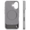 Чехол-накладка VLP Reels Case для iPhone 16, поликарбонат, серый