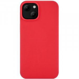 Чехол-накладка uBear Touch Mag Case для iPhone 14, силикон, красный