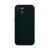 Чехол-накладка VLP Ecopelle Case для iPhone 15, экокожа, черный