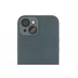 Чехол-накладка VLP Glaze Case для iPhone 15, полиуретан, синий
