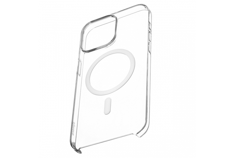 Чехол-накладка Synora Mag Clear Case для iPhone 15, полиуретан, прозрачный