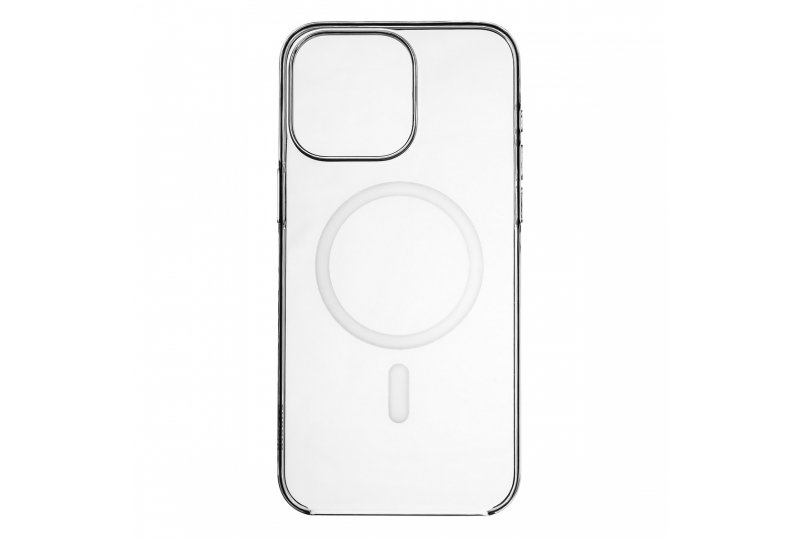 Чехол-накладка Synora Mag Clear Case для iPhone 14, полиуретан, прозрачный