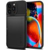 Чехол-накладка Spigen Slim Armor CS для iPhone 15 Pro Max, поликарбонат, черный
