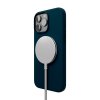 Чехол-накладка VLP Aster Case для iPhone 16 Pro, силикон, темно-синий