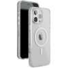 Чехол-накладка VLP Diamond Case для iPhone 16 Pro Max, полиуретан/закаленое стекло, прозрачный