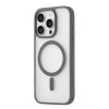 Чехол-накладка uBear Cloud Mag Case для iPhone 16 Pro, силикон, серый