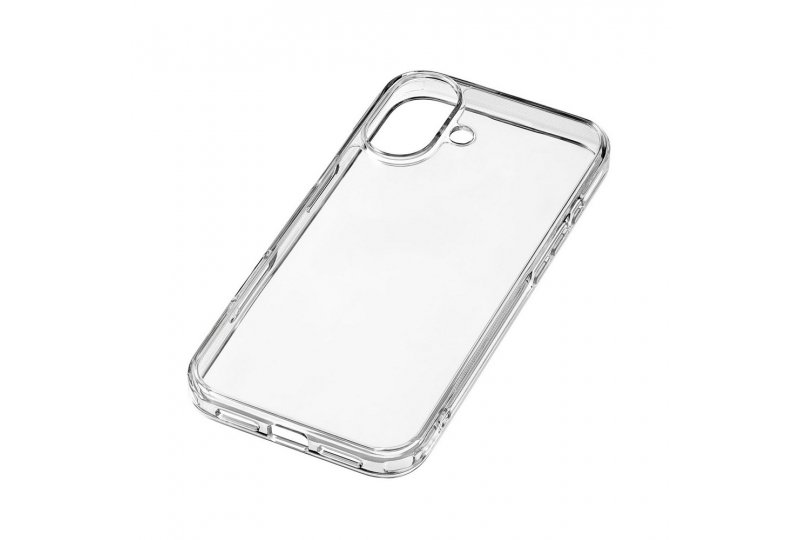 Чехол-накладка uBear Real Mag Case для iPhone 16 Pro, полиуретан, прозрачный
