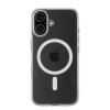 Чехол-накладка uBear Real Mag Case для iPhone 16, полиуретан, прозрачный