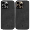 Чехол-накладка Asynora Magnetic aramid fiber для iPhone 16 Pro Max, кевлар, черный