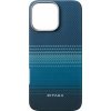 Чехол-накладка Pitaka Tactile Woven Moonrise для iPhone 16 Pro Max, арамид (кевлар), голубой