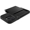 Чехол-накладка Spigen Slim Armor CS для iPhone 15 Pro Max, поликарбонат, черный