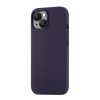 Чехол-накладка uBear Touch Mag Case для iPhone 15, силикон, темно-фиолетовый