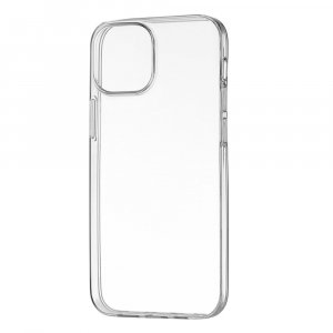 Чехол-накладка uBear Tone case для iPhone 13 mini, полиуретан, прозрачный