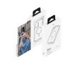 Чехол-накладка uBear Real Mag Case для iPhone 16, полиуретан, прозрачный