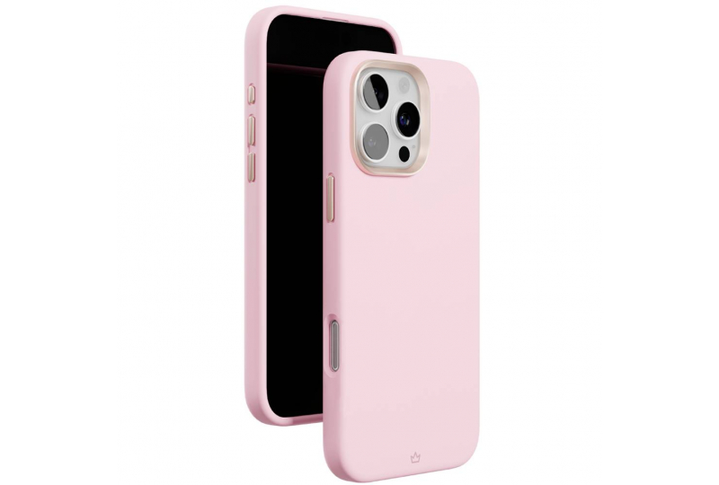 Чехол-накладка VLP Aster Pro Case для iPhone 16 Pro Max, силикон, розовый