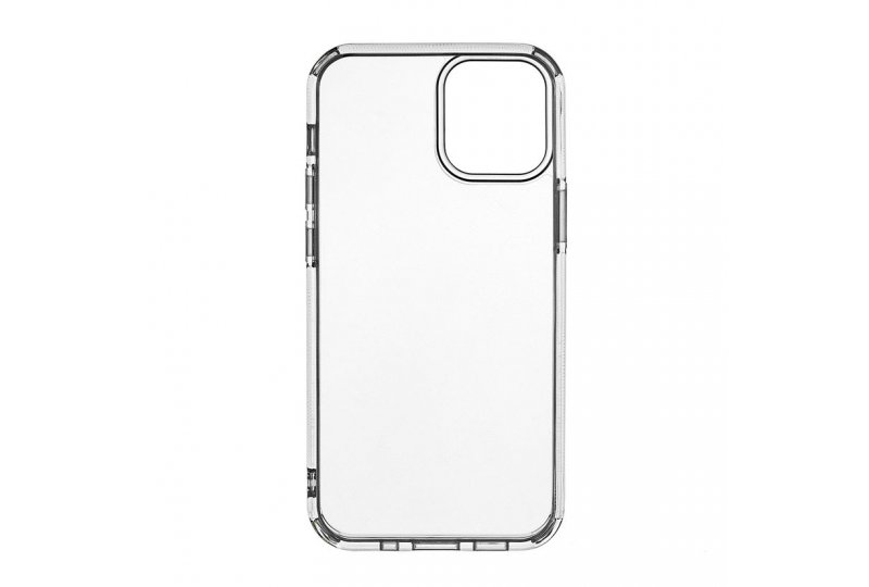 Чехол-накладка uBear Real Case для iPhone 12/12 Pro, поликарбонат, прозрачный