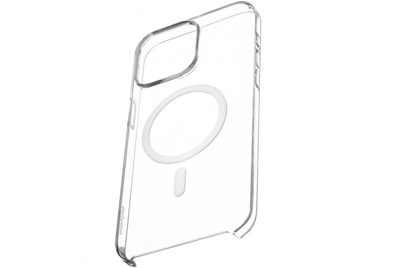 Чехол-накладка Asynora Mag Clear Case для iPhone 13, полиуретан, прозрачный