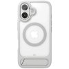 Чехол-накладка VLP Reels Case для iPhone 16, поликарбонат, серый