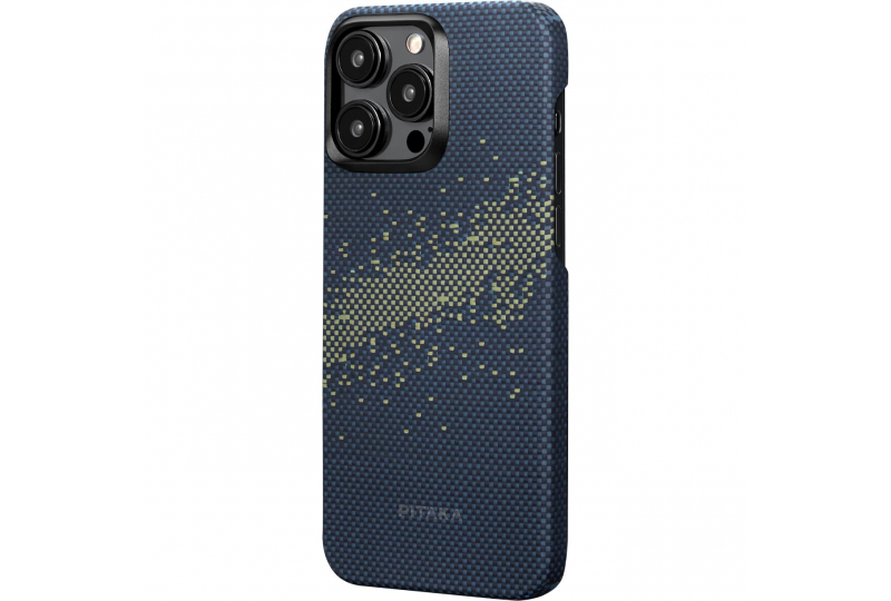 Чехол-накладка Pitaka StarPeak MagEZ 4 Milky Way Galaxy для iPhone 15 Pro Max, кевлар