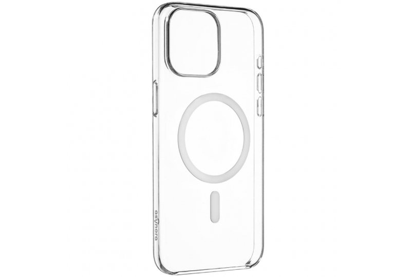 Чехол-накладка Asynora Mag Clear Case для iPhone 13, полиуретан, прозрачный