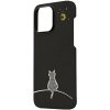 Чехол-накладка Asynora Magnetic aramid fiber cat для iPhone 15 Pro Max, кевлар, цветной