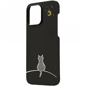 Чехол-накладка Asynora Magnetic aramid fiber cat для iPhone 15 Pro Max, кевлар, цветной