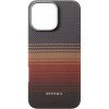 Чехол-накладка Pitaka Tactile Woven Sunset для iPhone 16 Pro Max, арамид (кевлар), оранжевый