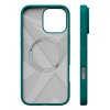 Чехол-накладка VLP Aster Case для iPhone 16 Pro, силикон, зеленый